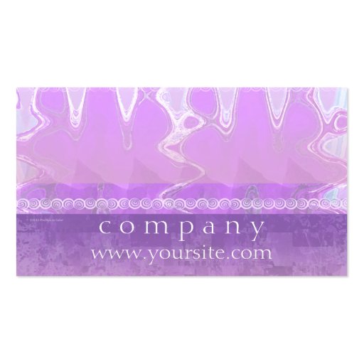 Abstract Dancers Business Card