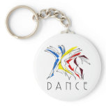 Abstract Dancers - Gotta Dance keychains