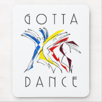 Abstract Dancers - Gotta Dance Mousepads