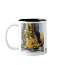 Abstract deformation mug