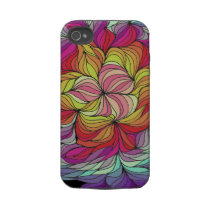 Abstract Design 12 Tough Iphone 4 Cover