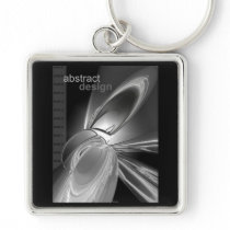 Abstract Design #1 keychains
