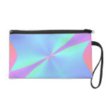 Abstract Design Bagette Wristlet Clutch