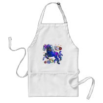 Abstract Design Horse Apron