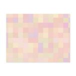 Abstract Design in Pastel Colors. Post Cards