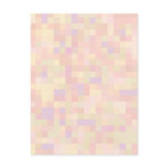 Abstract Design in Pastel Colors. Postcards
