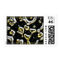 Abstract Design postage
