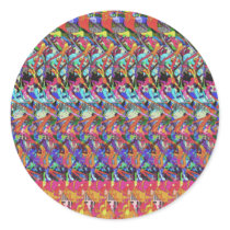 Abstract Digital Art 1 stickers