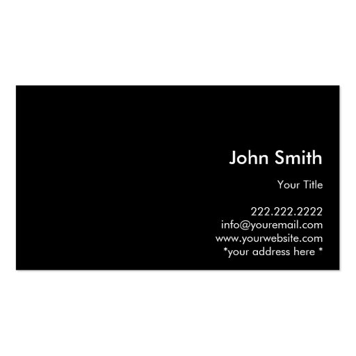 Abstract Digits Computer Repairing Business Card (back side)