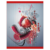 ABSTRACT DISCO VECTOR COMPOSITION 3 [Converted] Personalized Flyer