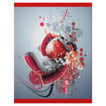 ABSTRACT DISCO VECTOR COMPOSITION 3 [Converted] Personalized Flyer