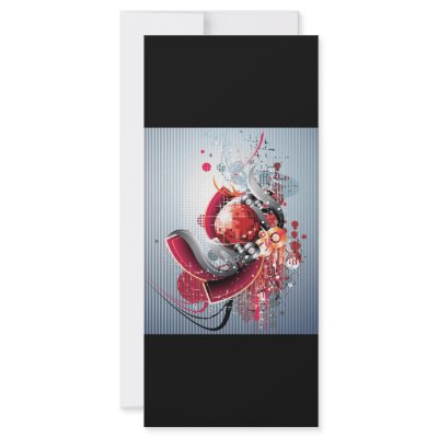ABSTRACT DISCO VECTOR COMPOSITION 3 [Converted] Rack Card Design by CreativeColours
