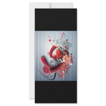 ABSTRACT DISCO VECTOR COMPOSITION 3 [Converted] Rack Card Design