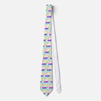 ABSTRACT DISTRACTION NECK TIES by Cinnamon_Shiva