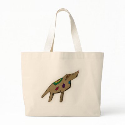 Abstract Dog Beach Bag by RLMdesignes
