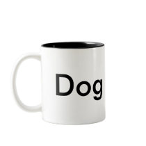 Abstract Dog Illustration mugs by RLMdesignes Abstract Dog Illustration mugs