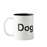 Abstract Dog Illustration Coffee Mug