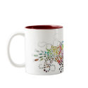 Abstract Dots Mug