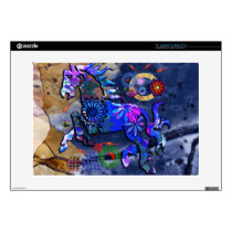 Abstract Dream Design Horse Decals For 15" Laptops