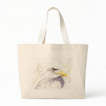ABSTRACT EAGLE CANVAS BAG