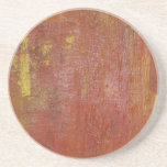 Abstract Earth & Fire Beverage Coaster