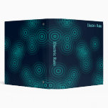 Abstract - Electric Rain (1.5in) 3 Ring Binder