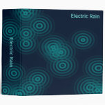 Abstract - Electric Rain (2.0in) Vinyl Binders