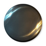 Abstract Elegant Energy Waves Refrigerator Magnets