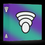 Abstract ellipsoids with colored background binders