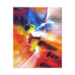 Abstract Energy Painting Canvas Print