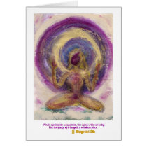 Abstract Enlightened Female Cards