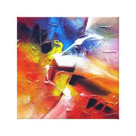 Abstract Expressionism Painting Canvas Print