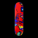Abstract Expressionist 03 skateboards