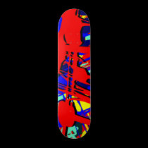 Abstract Expressionist 03 skateboards by artberry Abstract Expressionist 03 skateboards