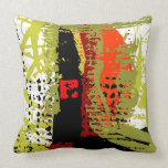 Abstract Expressionist MoJo Pillow pillows