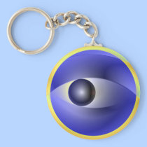 Abstract Eye keychains