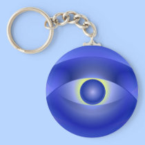 Abstract Eye keychains