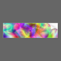 Abstract Eye - Looking Right at you... bumper stickers