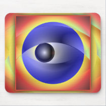 Abstract Eye mousepads