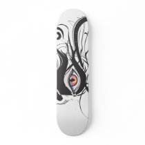 Abstract Eye Skateboard