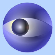 Abstract Eye stickers