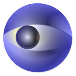 Abstract Eye Stickers