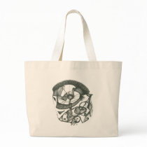 Abstract Face bags
