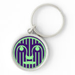 Abstract  Face Keychain keychains