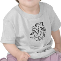Abstract Face - Lines & Dots Tees