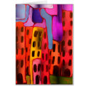 abstract favela cards