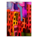 abstract favela cards