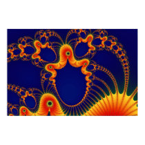 Abstract ~ Fiendish Laughing Hacker posters