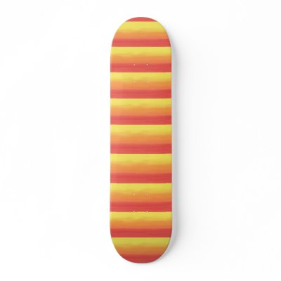 Abstract Fire Skateboard by Quantum_Art_Nerd