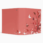 Abstract Floral Binder